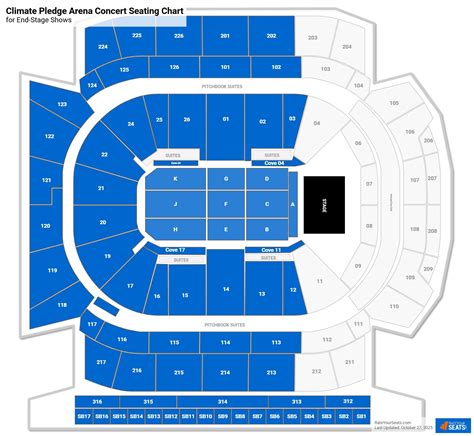 Climate Pledge Arena Seating Chart Concert