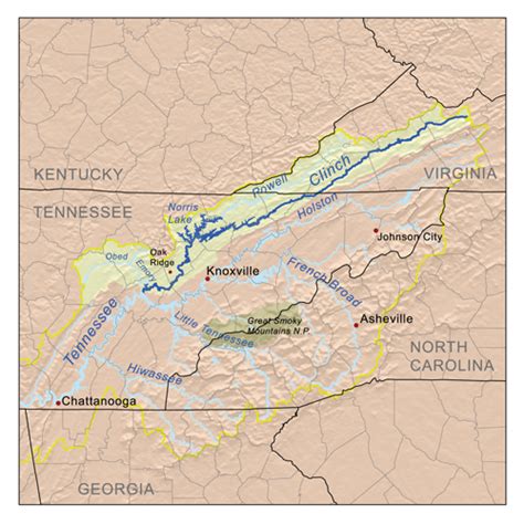 River VA Map