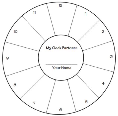 Clock Partner Template