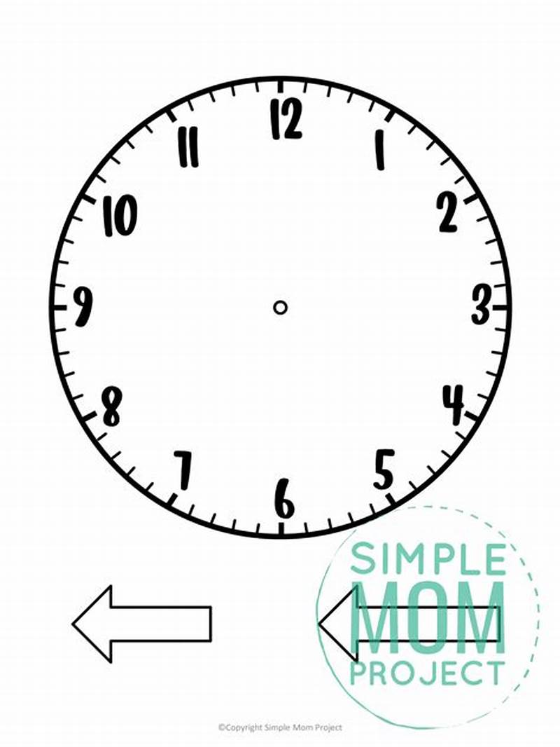 Clock Pattern Printable