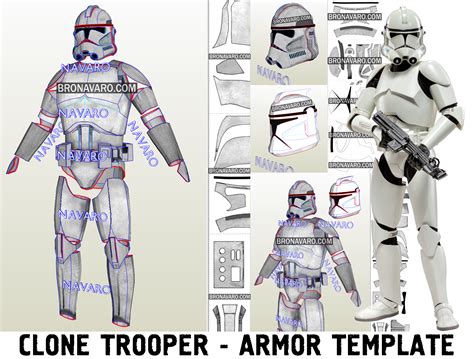 Clone Trooper Armor Templates