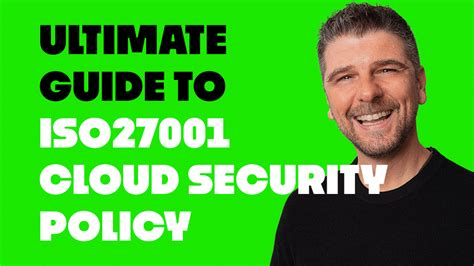 Cloud Security Policy Template