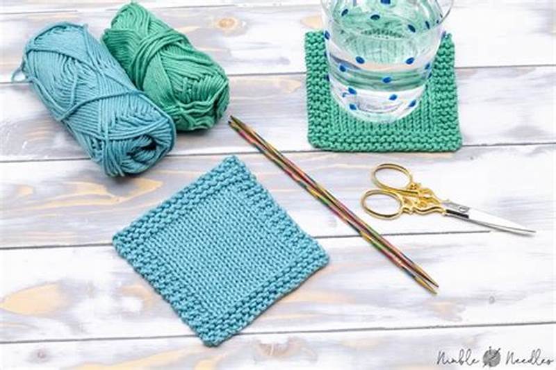 Coaster Knitting Pattern