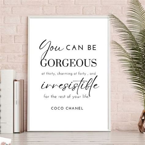 Coco Chanel Printable