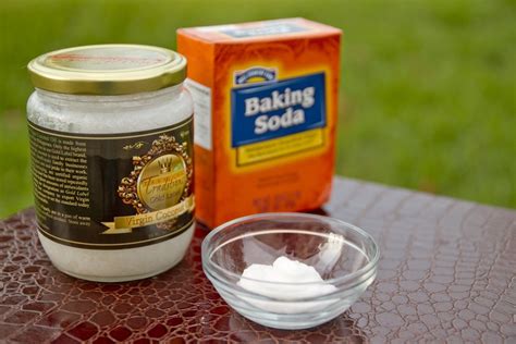 Coconut Oil and Baking Soda Cleanser