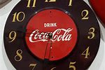 Coke A Cola Clock