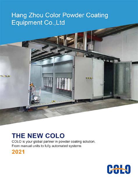 Colo 2013 Powder Coating System Catalogue
