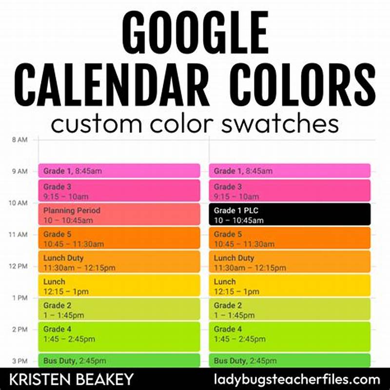 Color Code Iphone Calendar