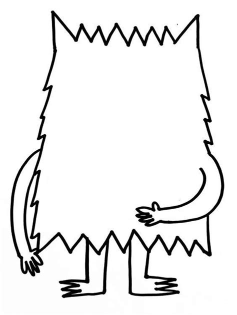 Color Monster Template