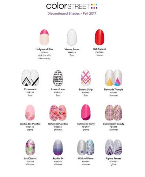 Color Street 2017 Catalog