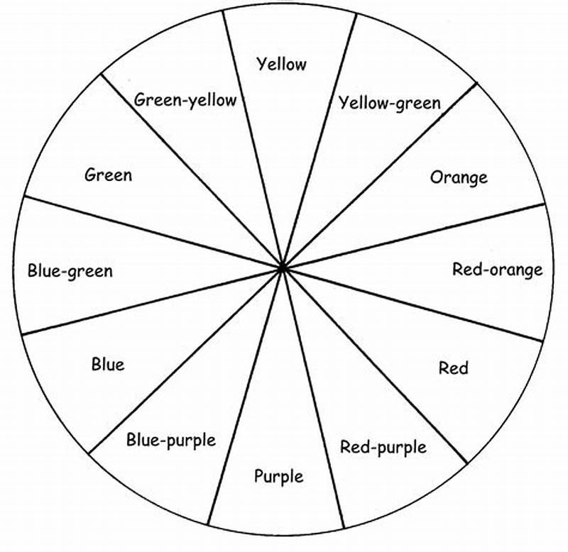 Color Wheel For Coloring