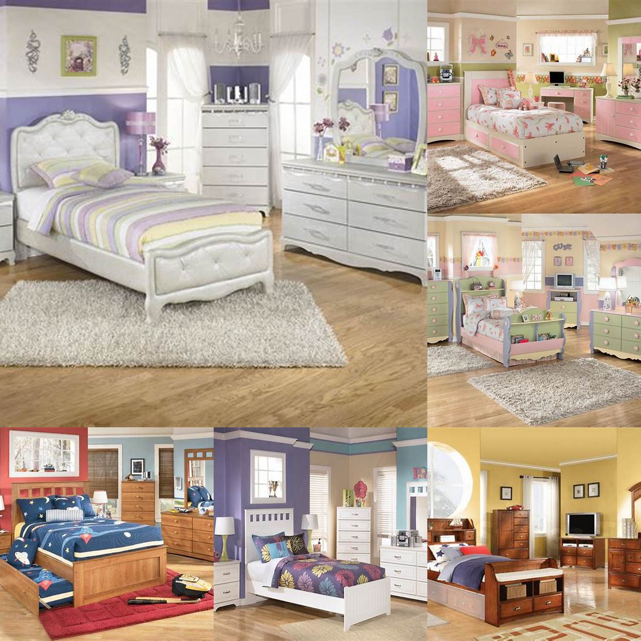Colorful Youth Bedroom Set