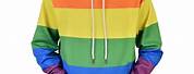 Colorful Hoodie with Rainbow
