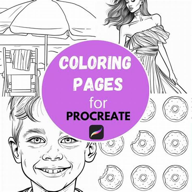 Coloring Book For Procreate