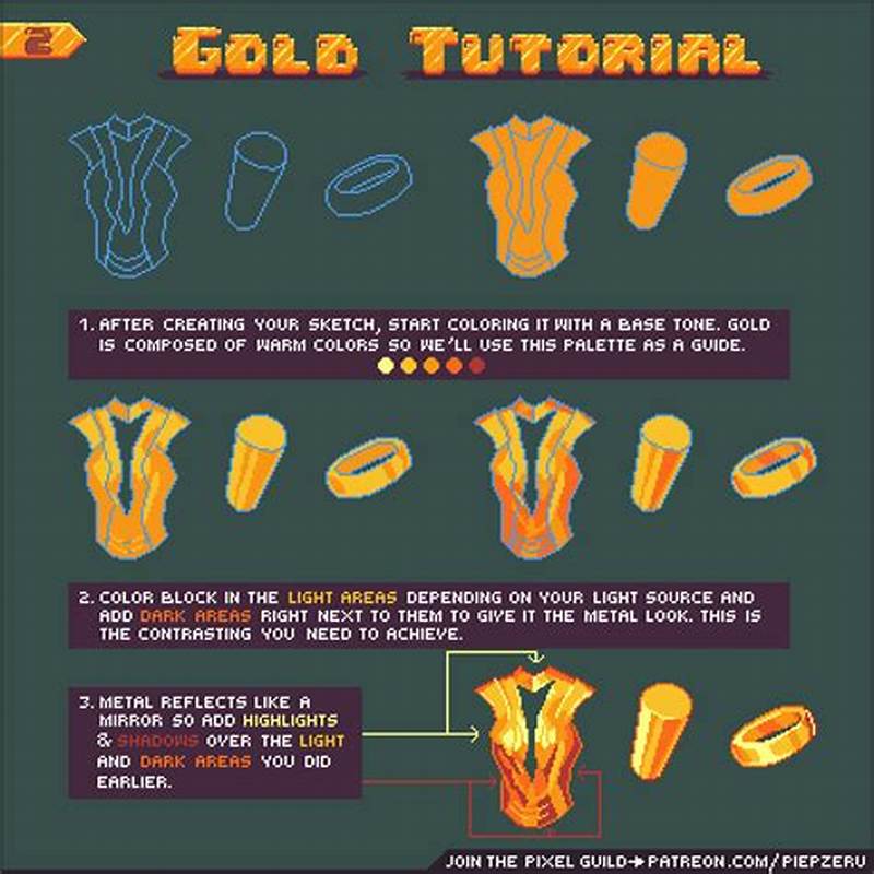 Coloring Gold Tutorial