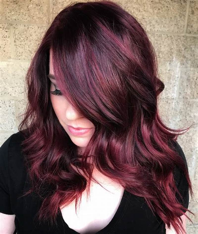 Coloring Hair Burgundy