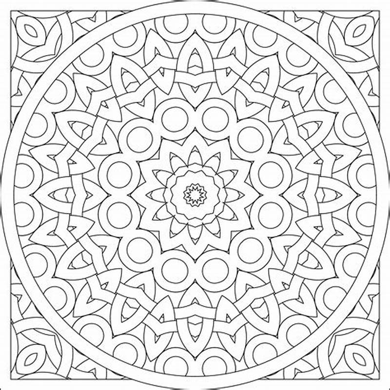 Coloring Page Pattern