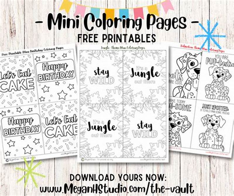 Coloring Pages For Mini Fode Able Computer