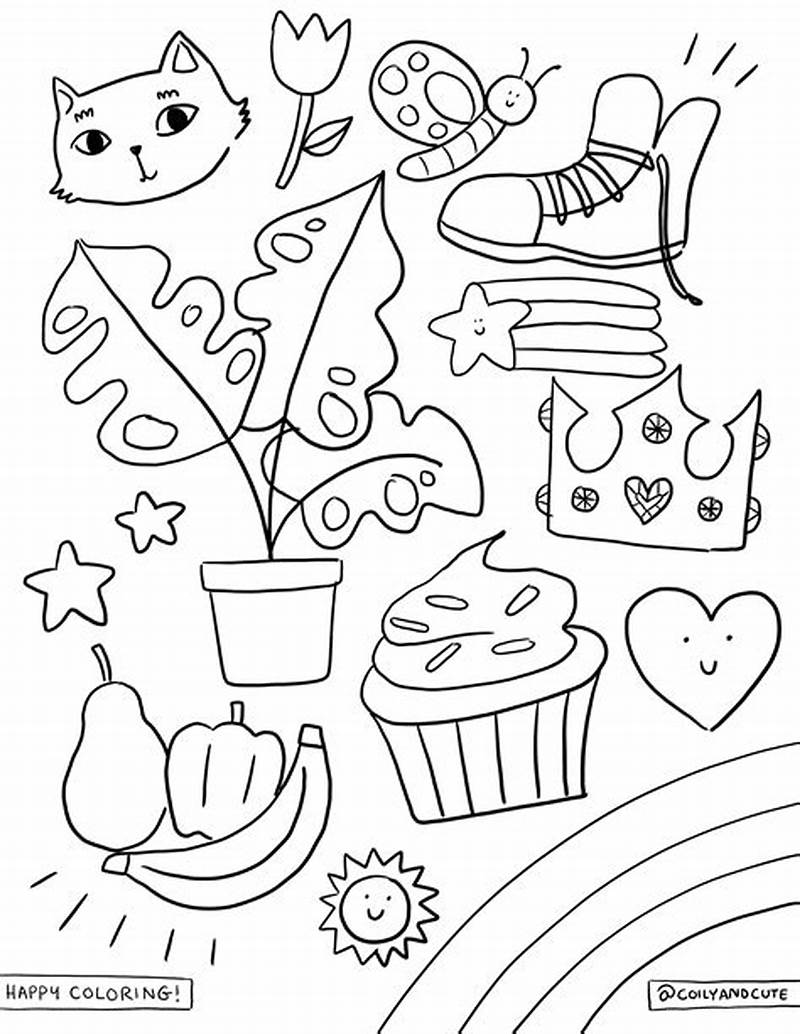 Coloring Pages Random