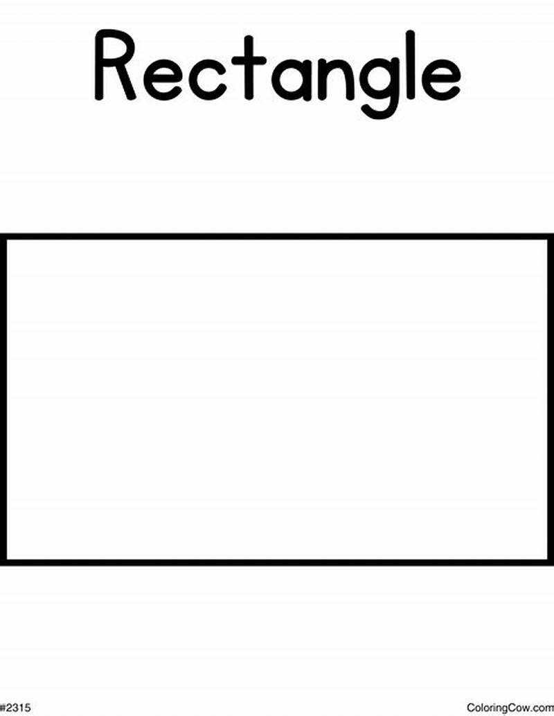 Coloring Pages Rectangle