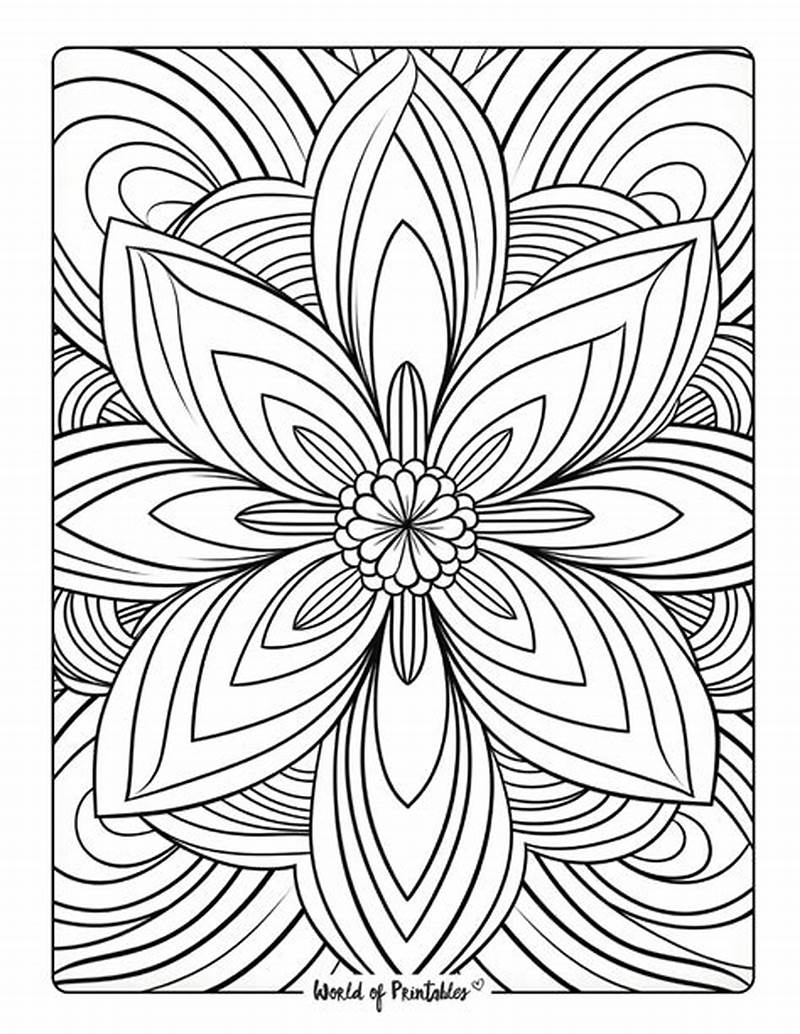 Coloring Pages With Patterns