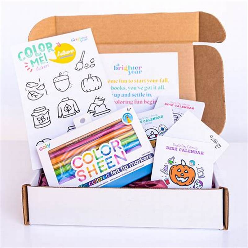 Coloring Subscription Box