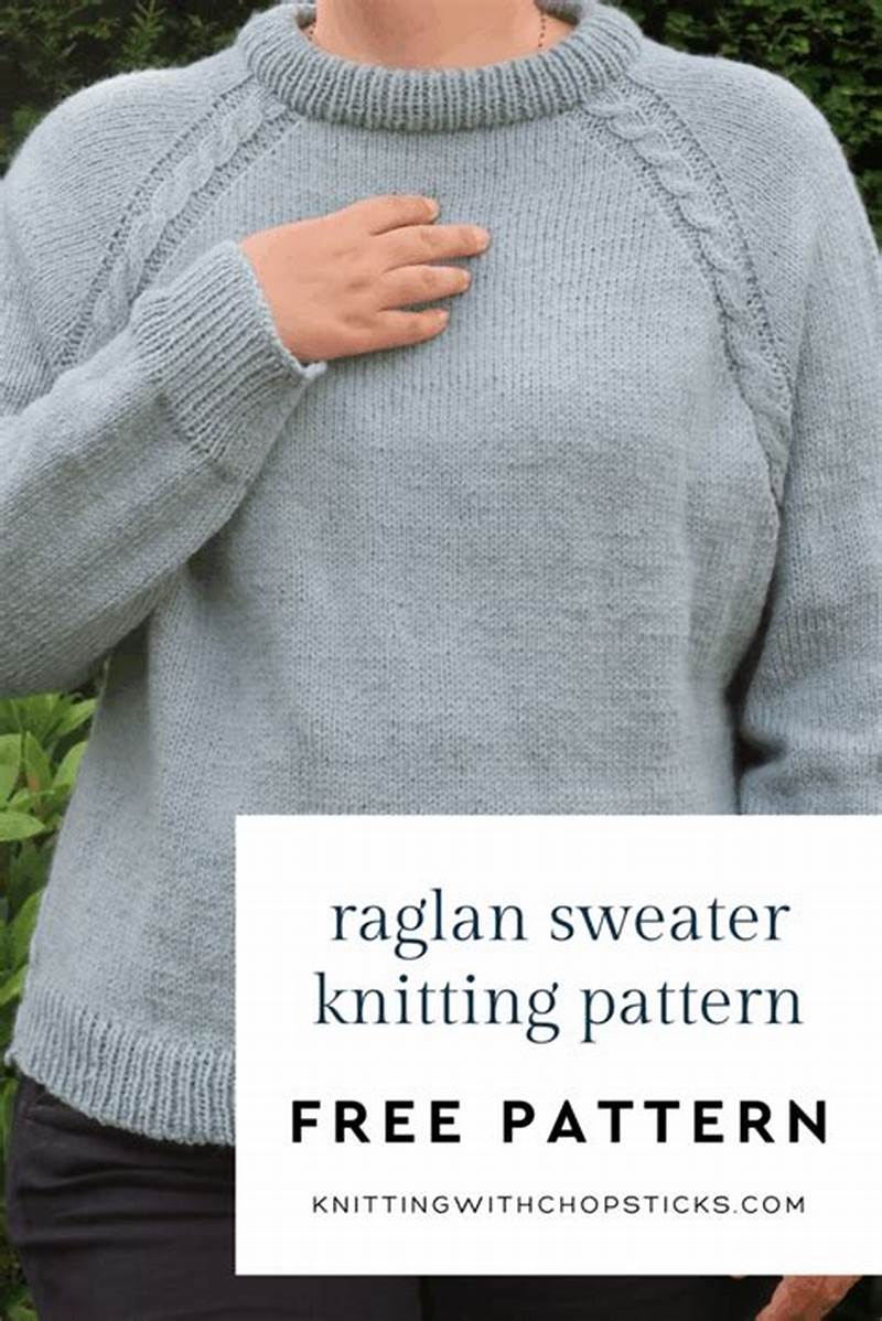 Colorwork Raglan Sweater Pattern