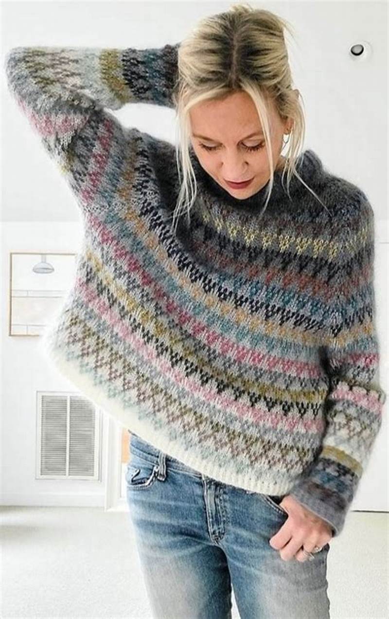 Colorwork Sweater Knitting Pattern
