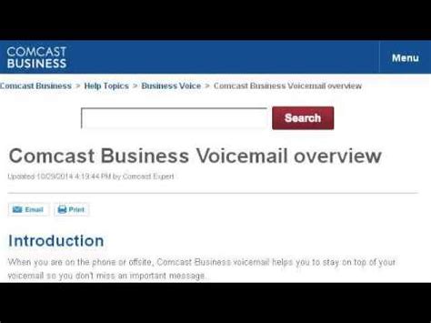 Voicemail issues