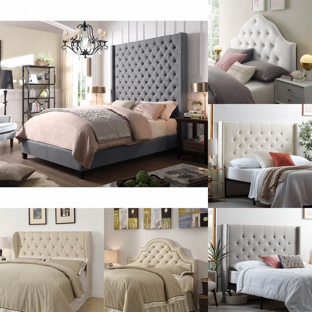 Comfort The padded headboard of a tufted bed provides extra cushioning for your back and neck making it more comfortable to sit up in bed and read or watch TV