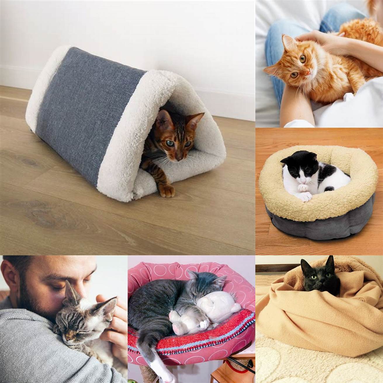 Comfort for your cat Cats love to snuggle up in tight spaces so a pocket shirt can provide them with a sense of security and comfort while being carried around