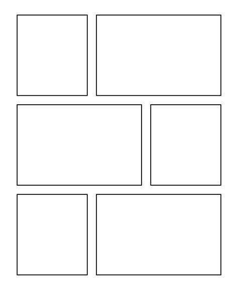 Comic Frames Template
