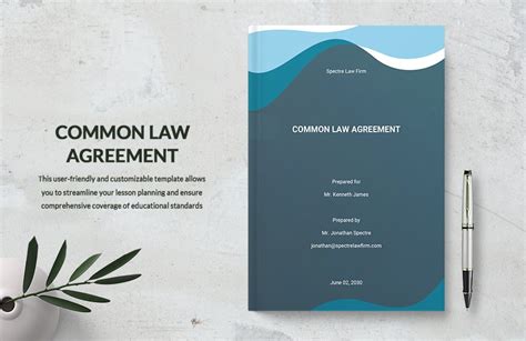 Common Law Agreement Template