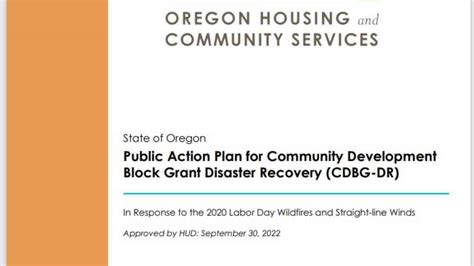 Community Development Block Grant Disaster Recovery Catalog Number