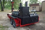 Competition BBQ Trailer Smoker