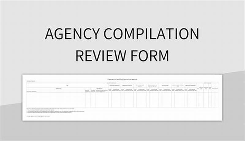 Compilation Procedures Review And Approval Form