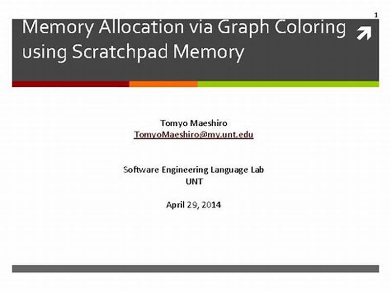 Compiler-directed Scratchpad Memory Management Via Graph Coloring