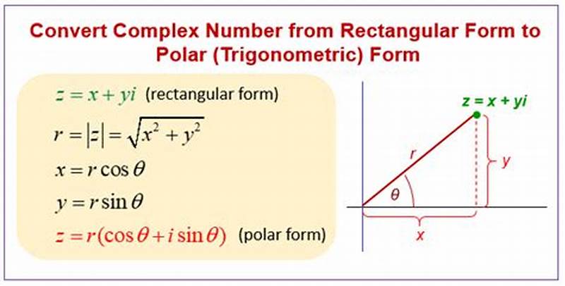 Complex Numbers Rectangular Form To Polar Form