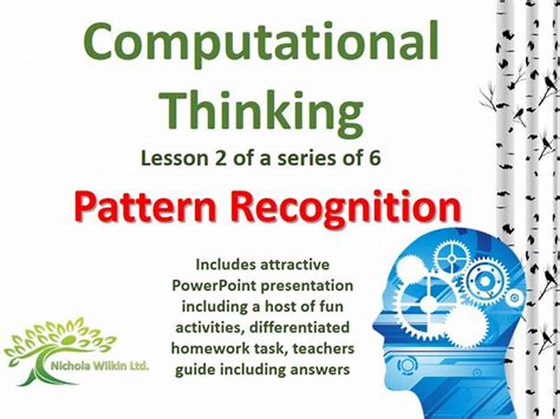 Computational Thinking Pattern Recognition