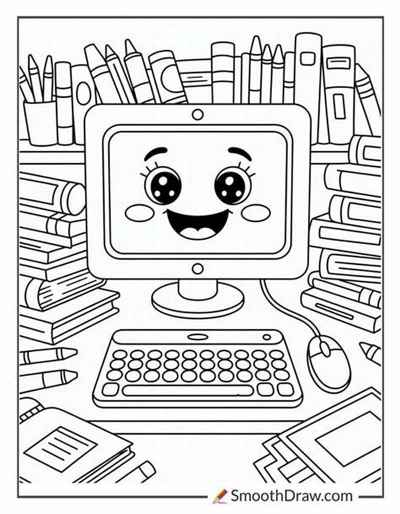 Computer Coloring Sheets