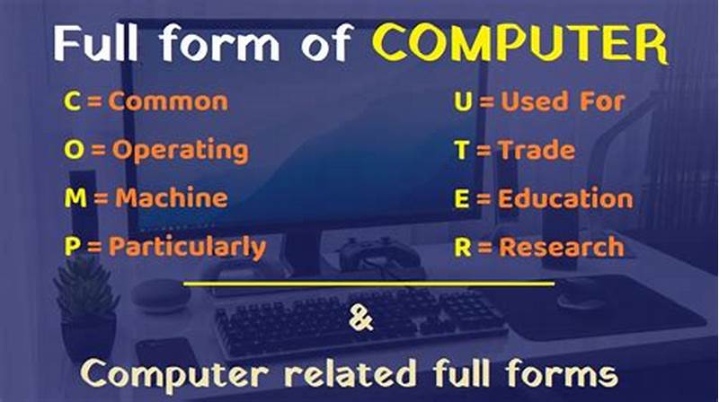 Computer Long Form