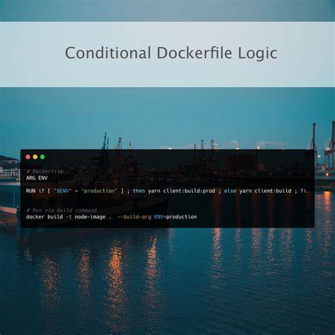 Conditional COPYADD in Dockerfile