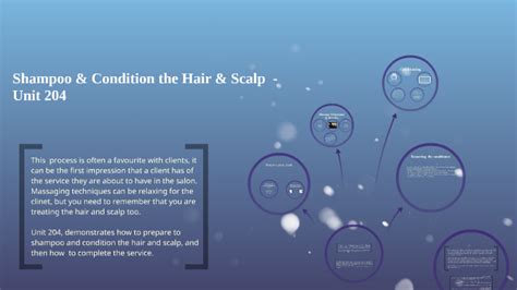 Conditions the hair