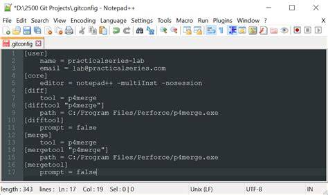 Configuring diff tool with gitconfig