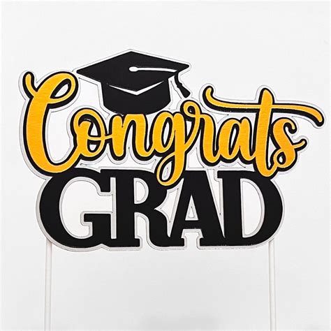 Congratulations Cake Topper Printable Free