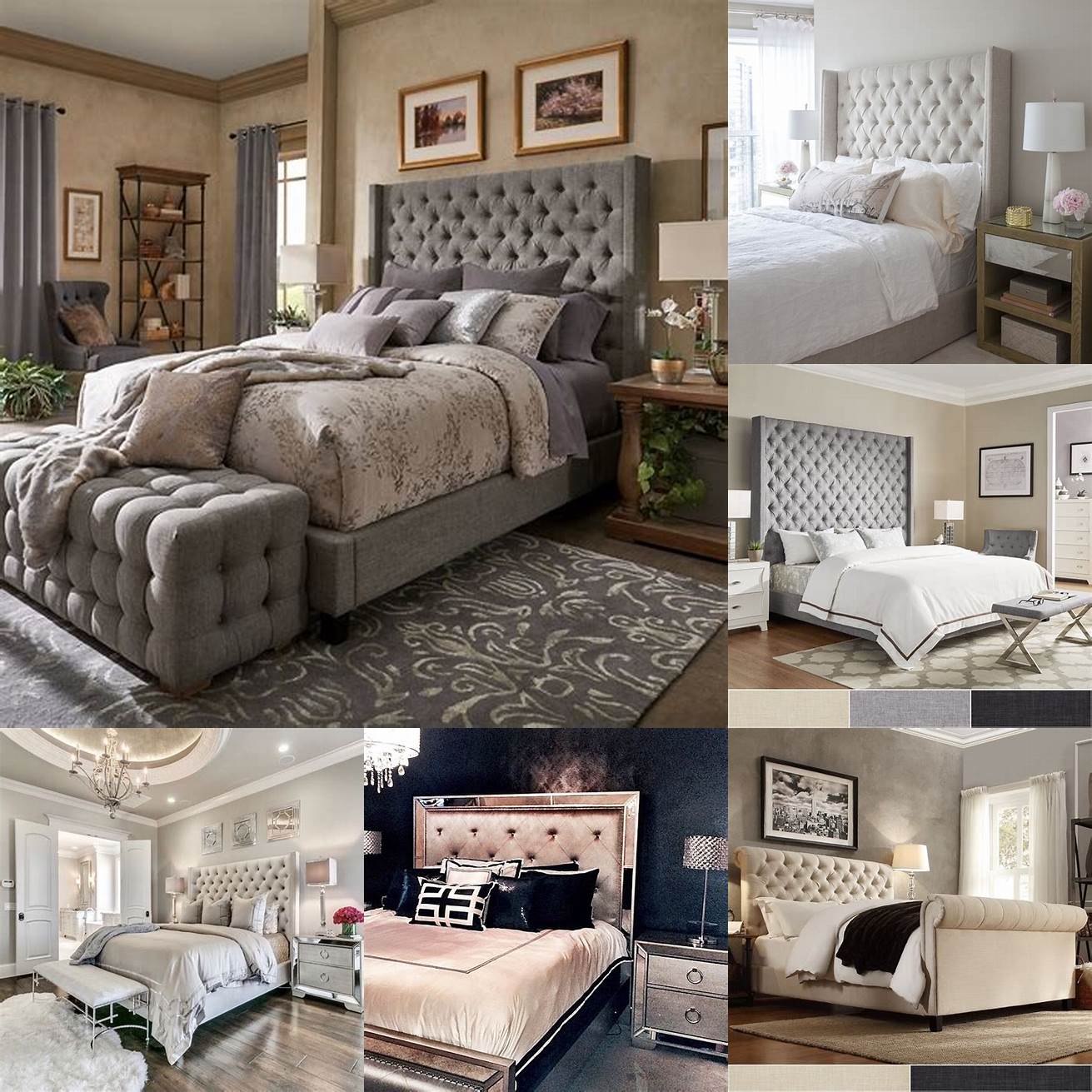 Consider your style Think about the overall style of your bedroom and choose a bed that complements it Tufted beds come in various materials and colors so you can find one that fits your personal taste