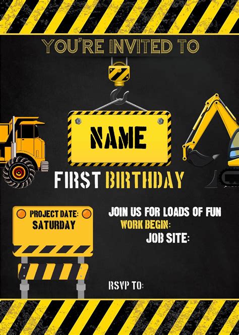 Construction Invitation Template