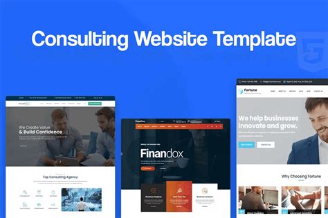 Consulting Website Template