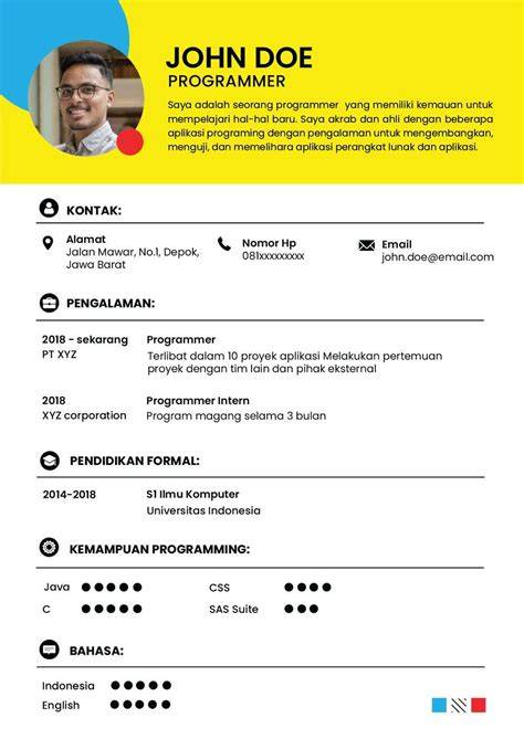 Contoh CV