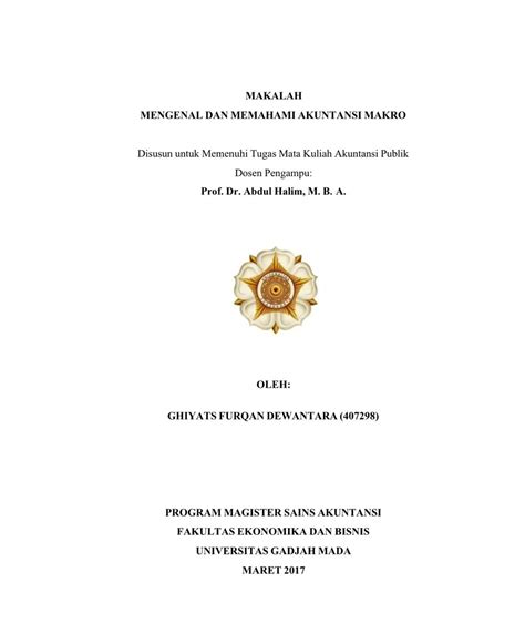 Contoh Cover Makalah 1